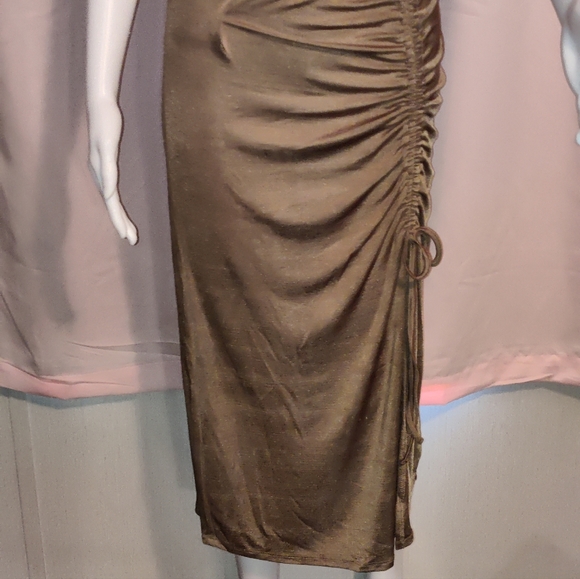 NWT Drawstring Maxi Skirt - Picture 3 of 5